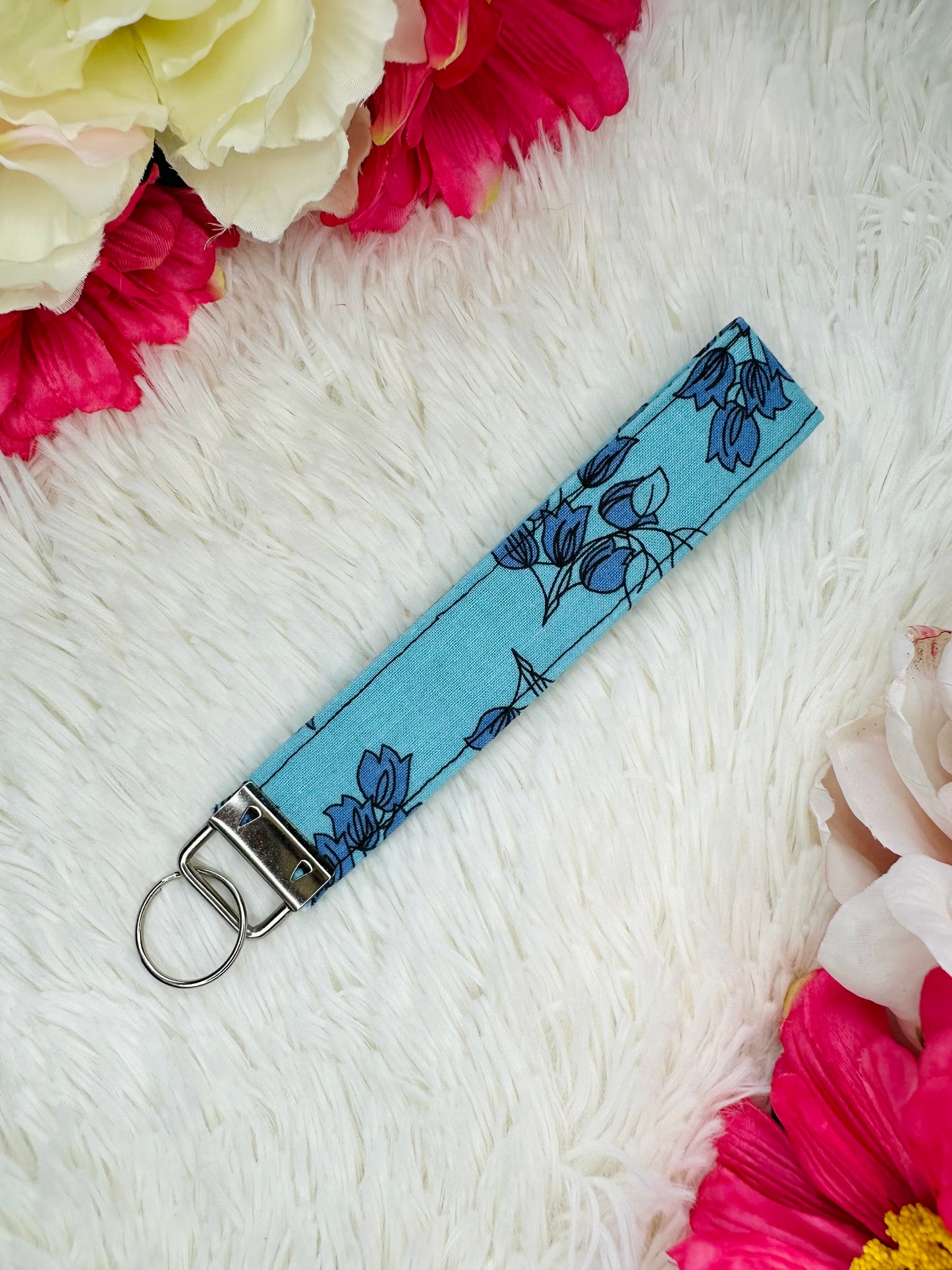 Seaside Bloom Wristlet