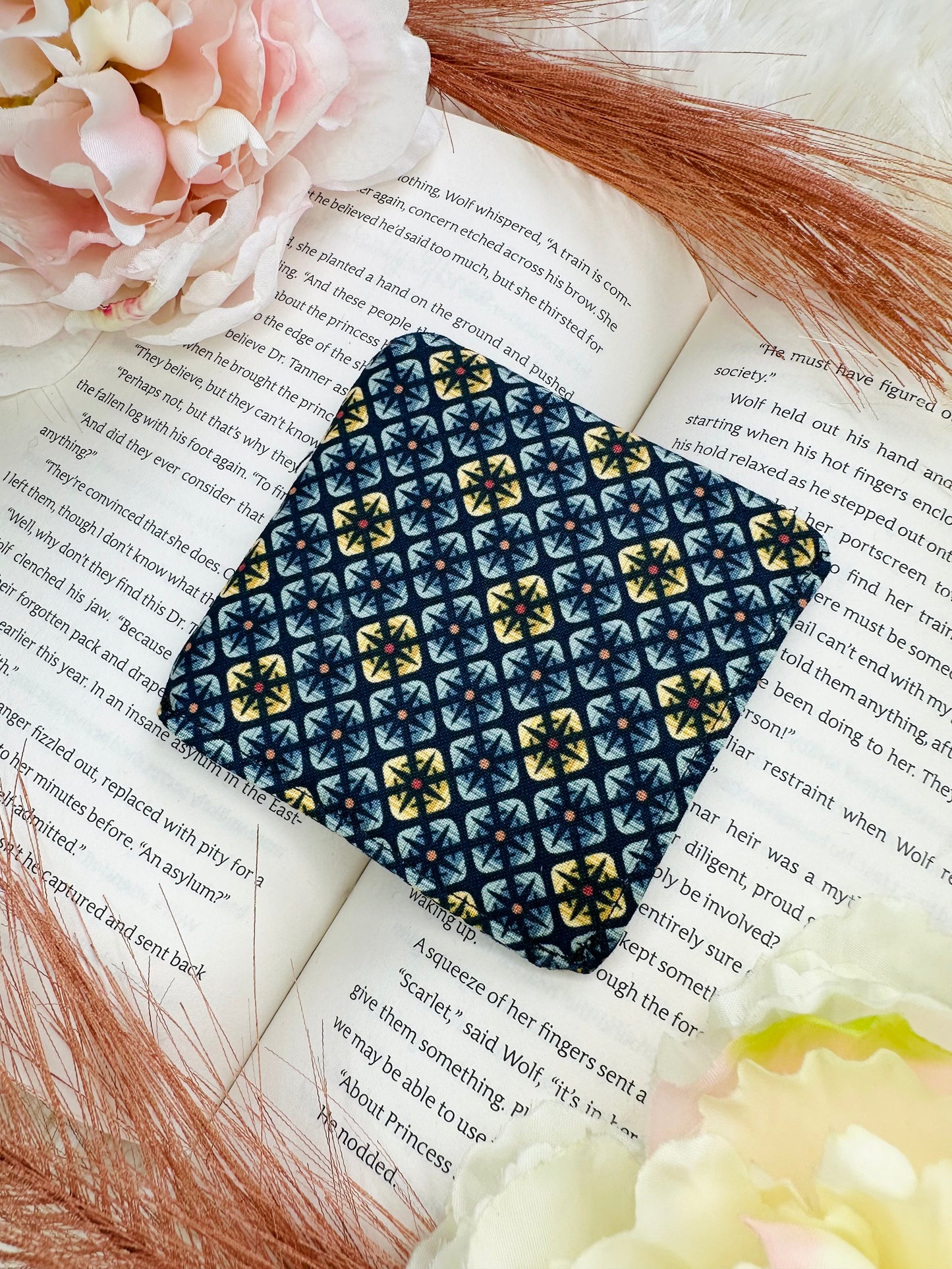 Set Of 2 Midnight Stone Corner Bookmarks