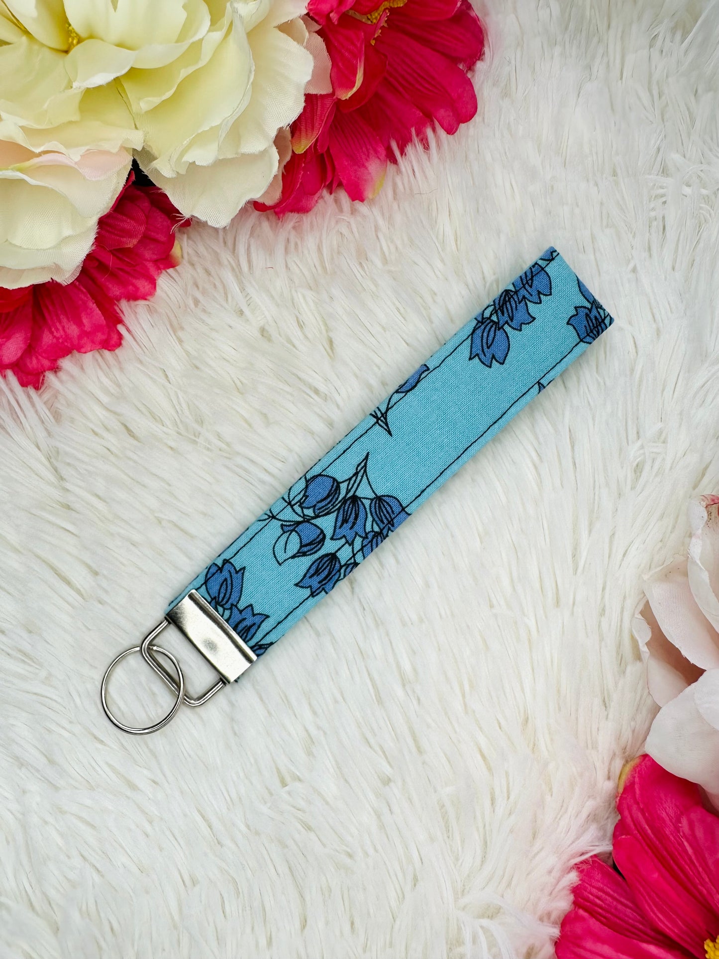 Seaside Bloom Wristlet