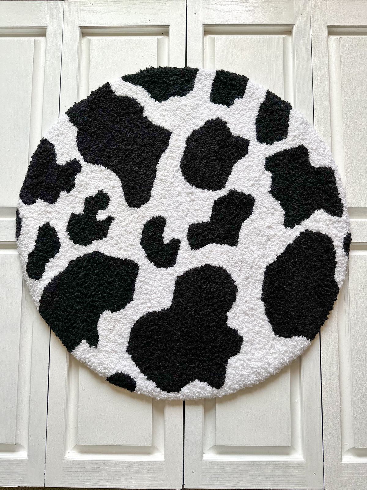 Cow Print Rug