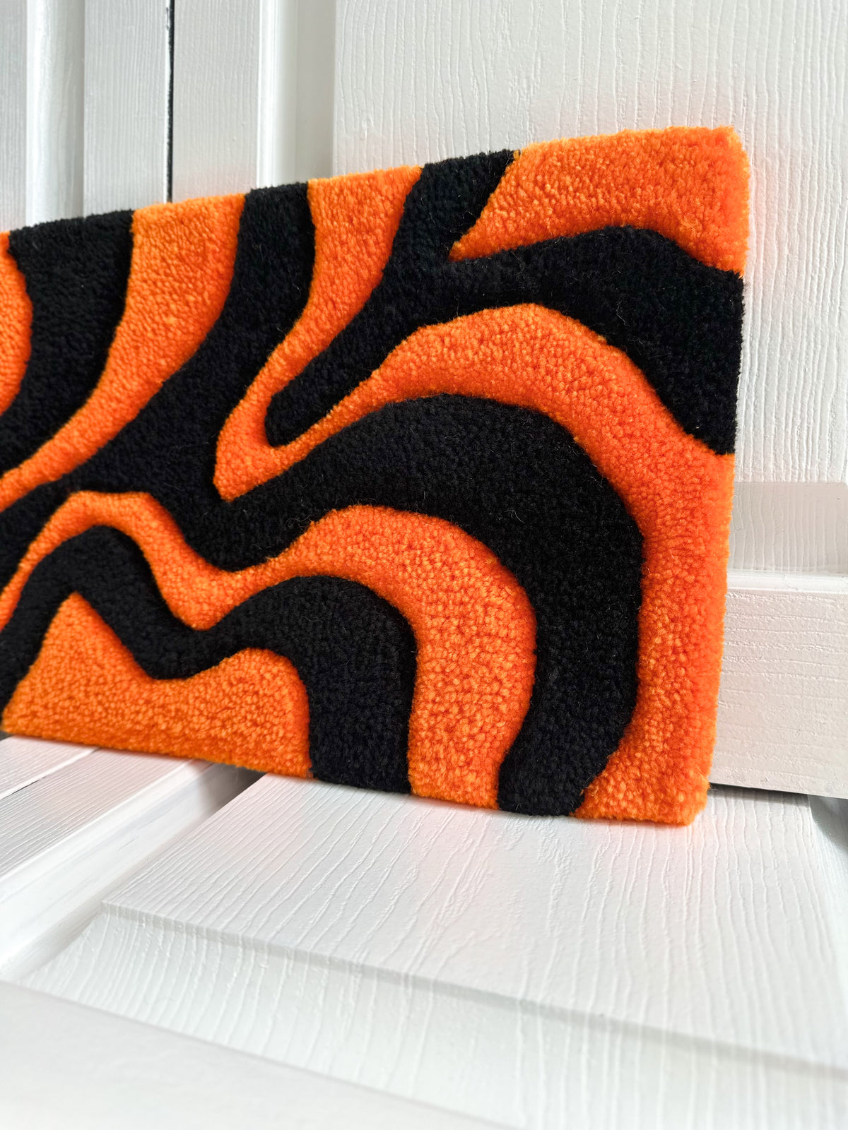 Orange & Black Keyboard Wrist Rest