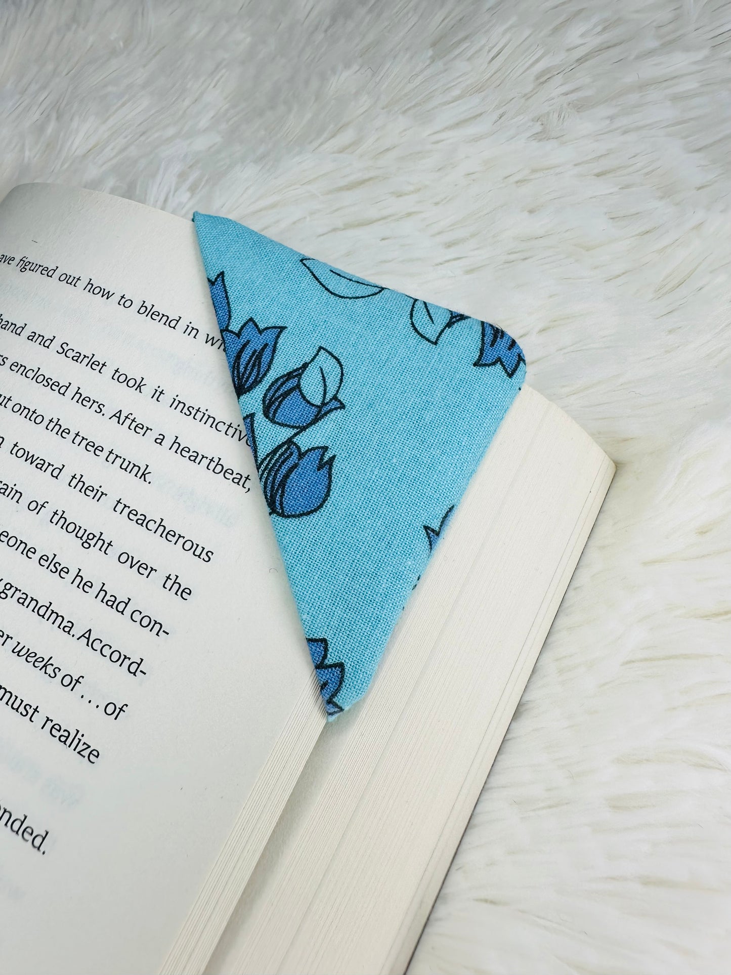 Set Of 2 Seaside Bloom Corner Bookmarks
