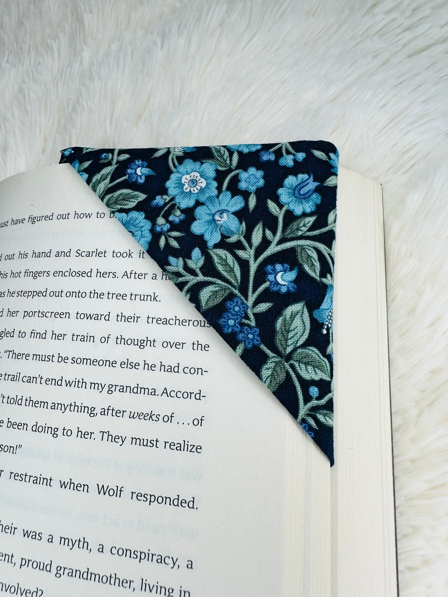 Set Of 2 Seabreeze Meadow Corner Bookmarks