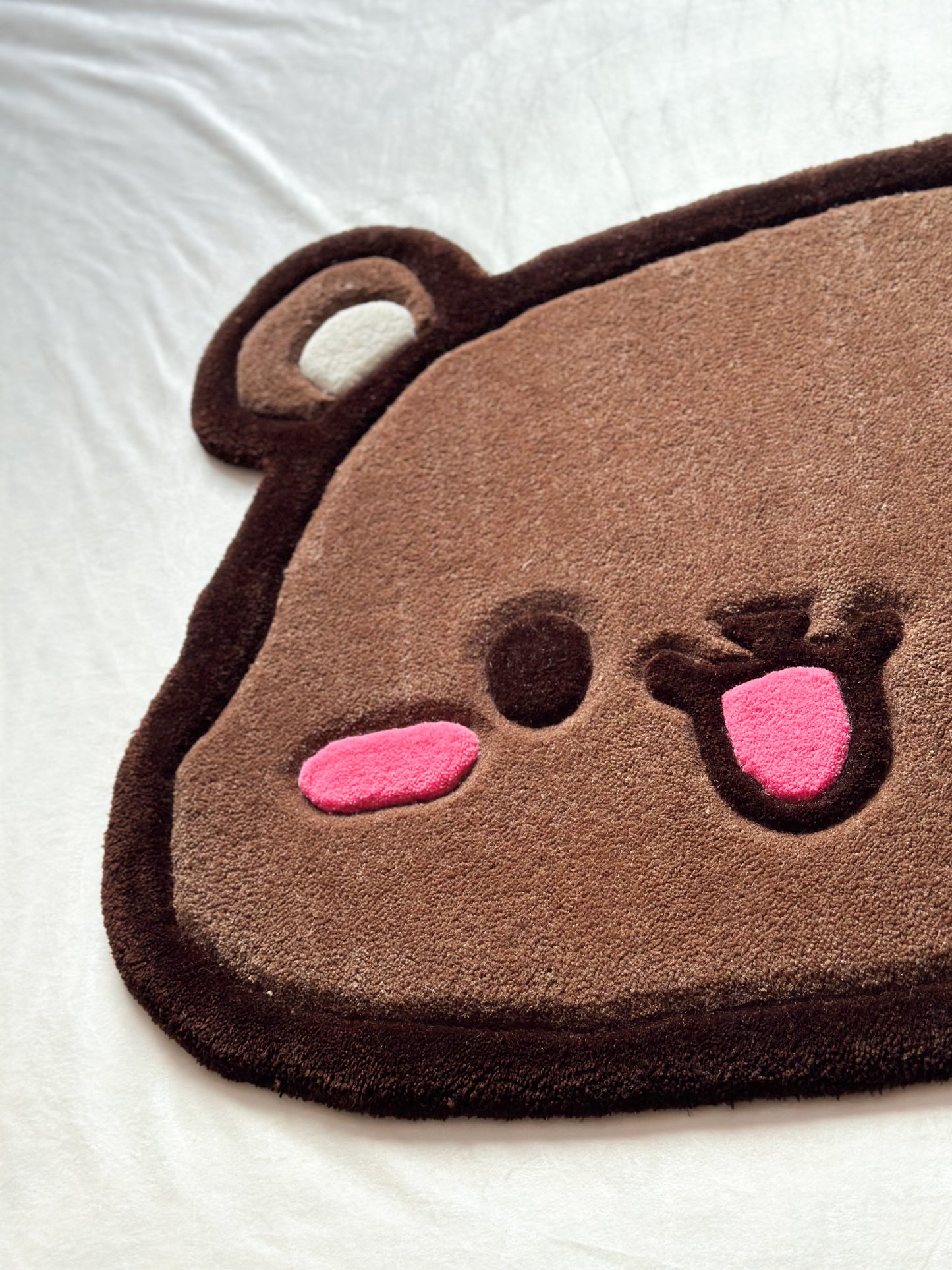 Cute Brown Bear Rug