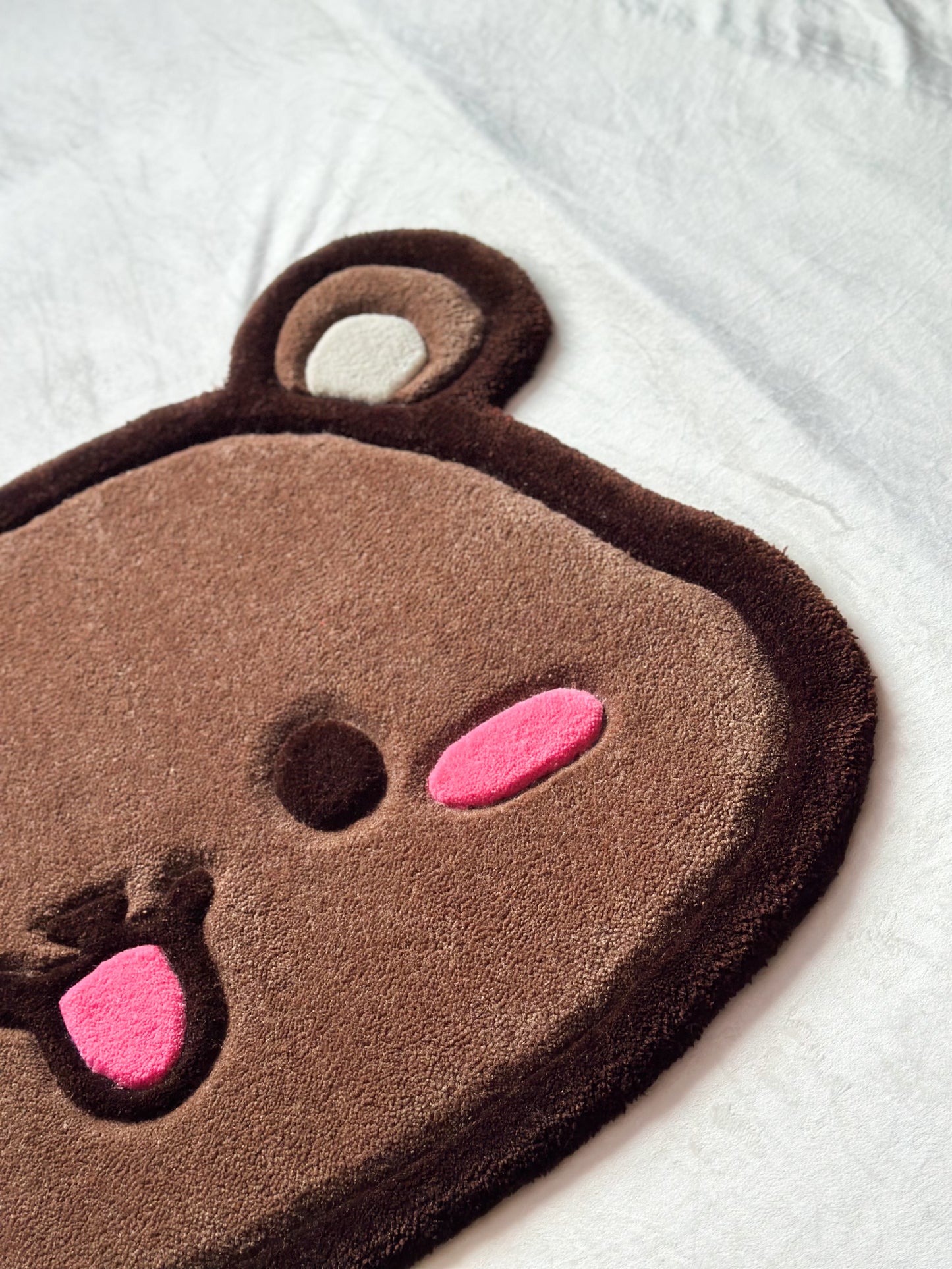 Cute Brown Bear Rug
