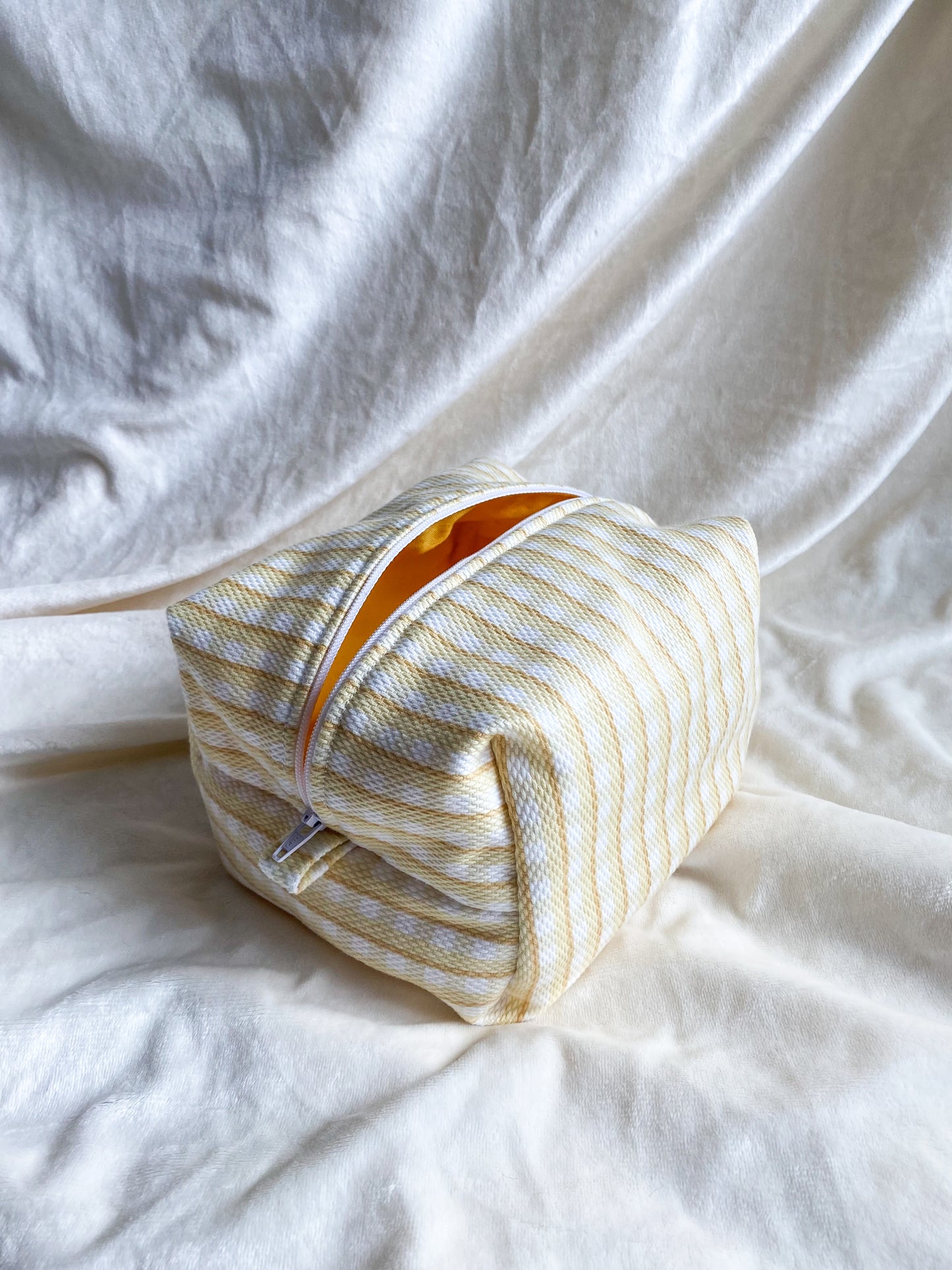 Lemon Meringue Makeup Box Pouch