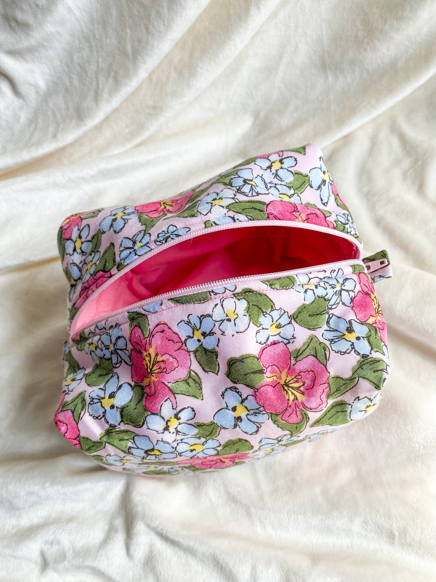 Floral Fantasy Makeup Box Pouch