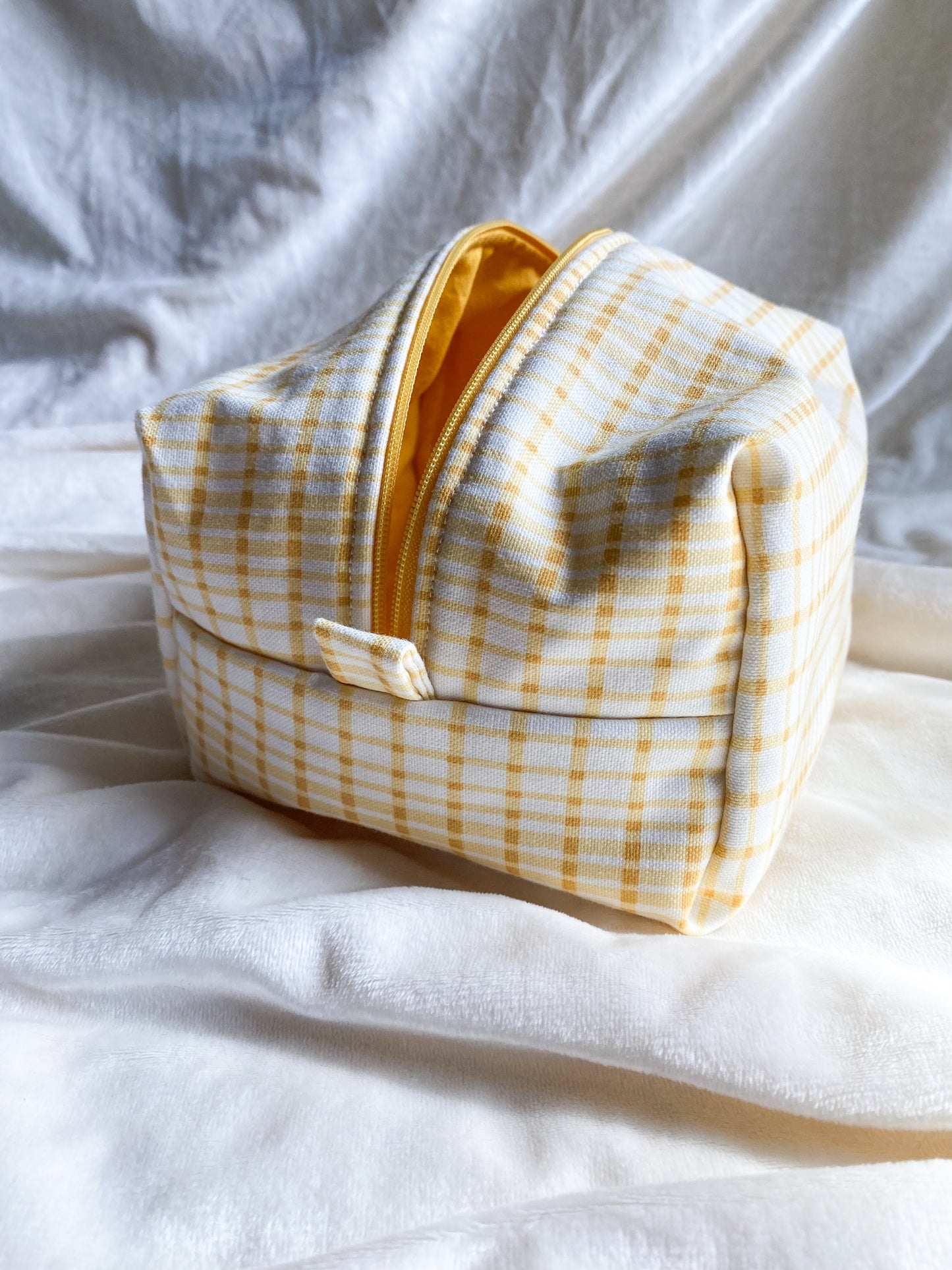 Golden Sunshine Makeup Box Pouch