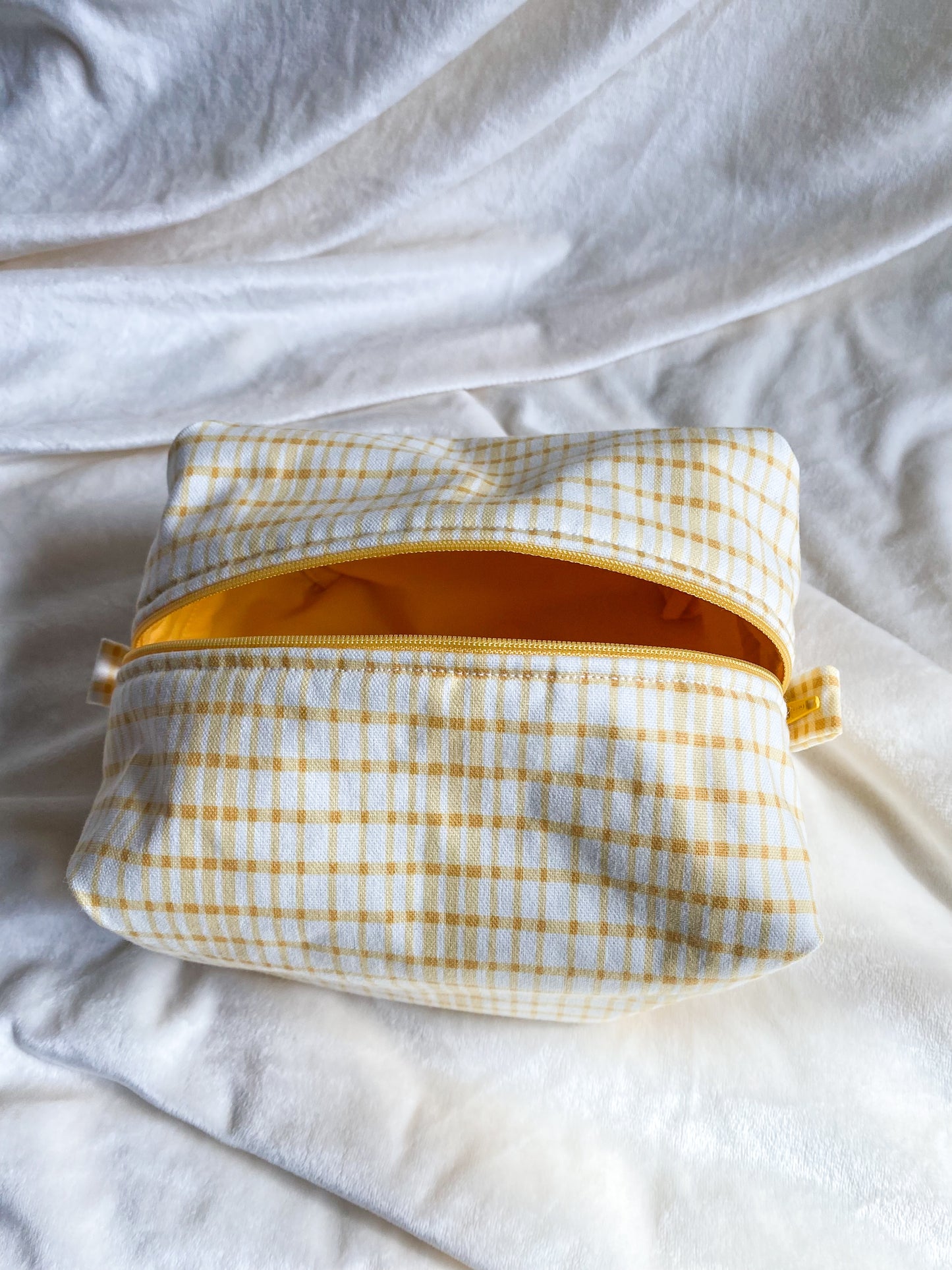 Golden Sunshine Makeup Box Pouch