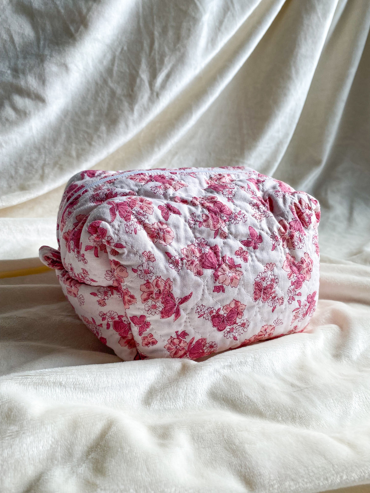 Butterfly Bloom Makeup Box Pouch