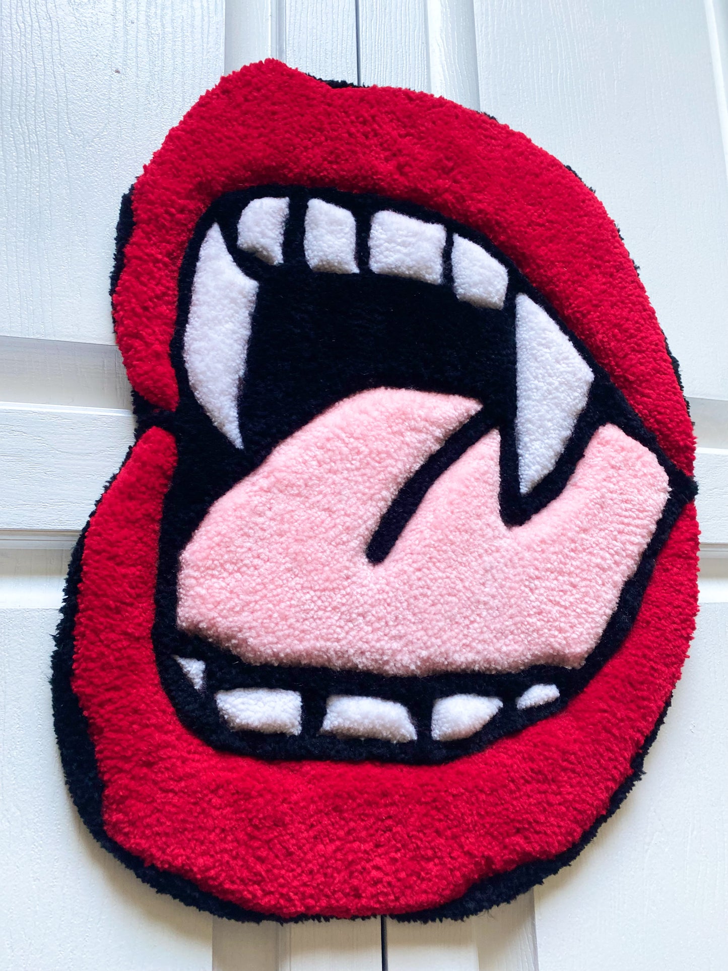 Vampire Mouth Wall Hanging
