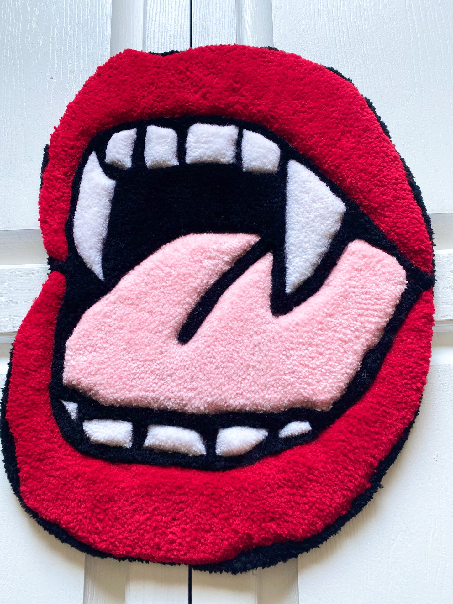Vampire Mouth Wall Hanging