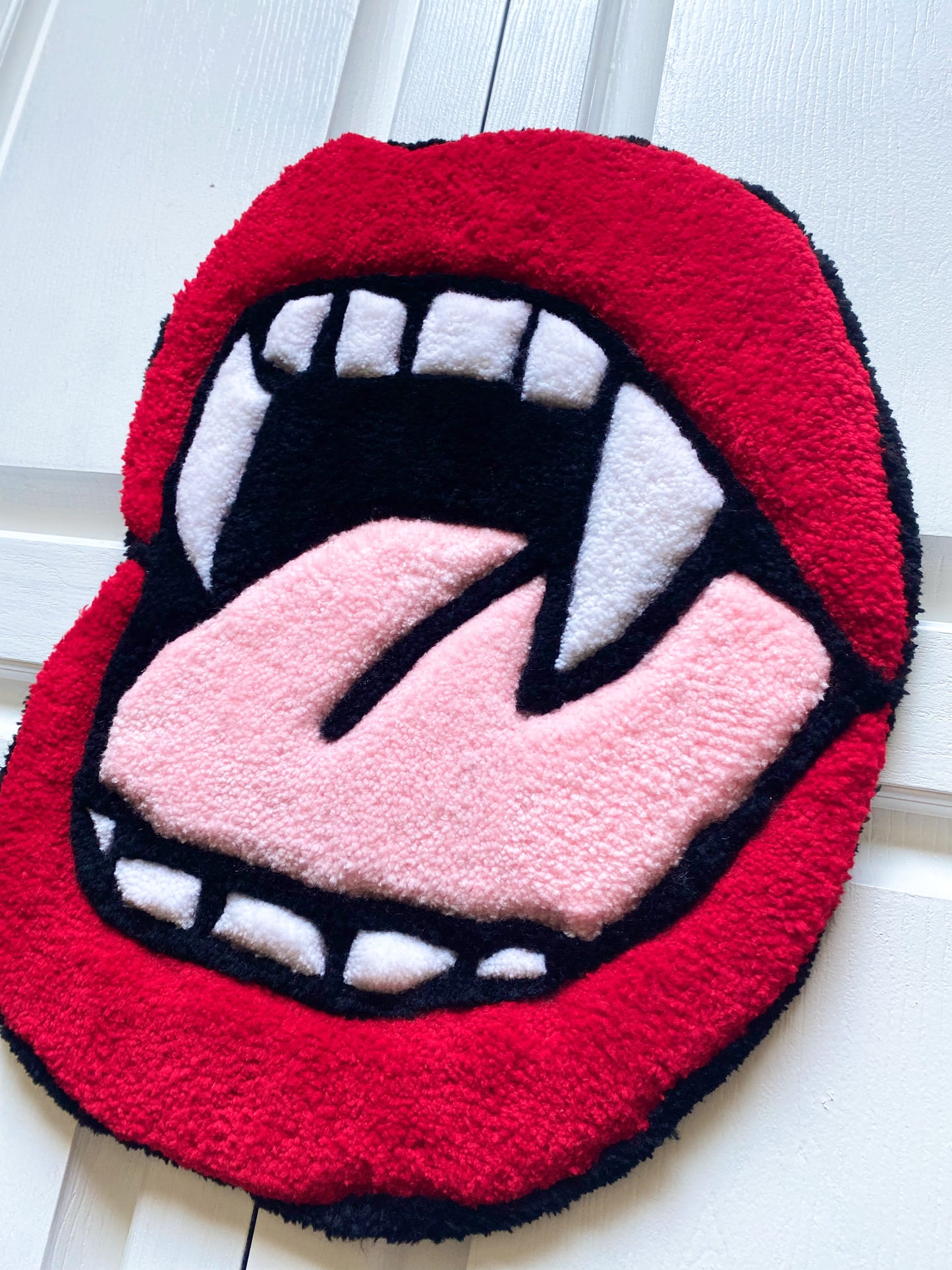 Vampire Mouth Wall Hanging