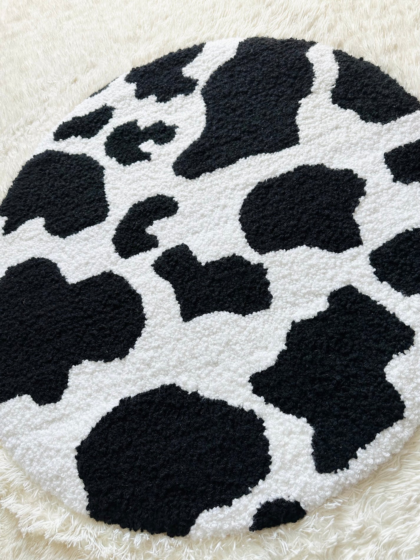 Cow Print Rug – Creations by Kaleigh LLC