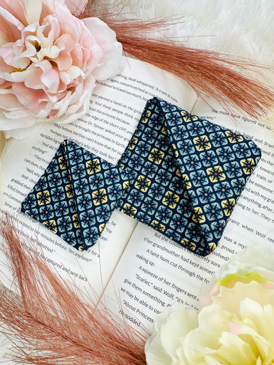 Set Of 2 Midnight Stone Corner Bookmarks