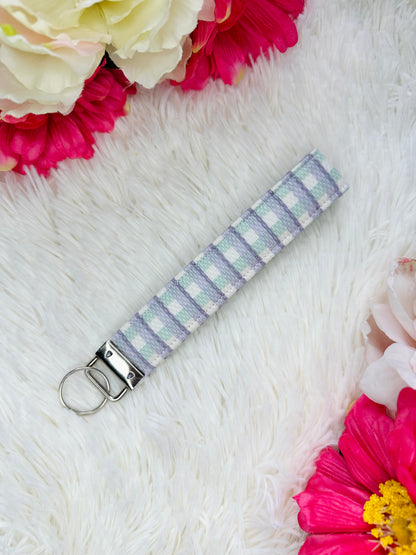 Minted Lavender Wristlet