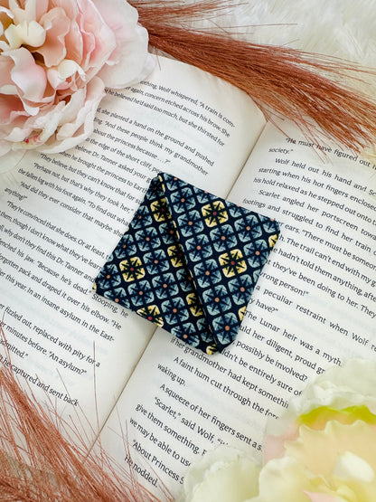Set Of 2 Midnight Stone Corner Bookmarks