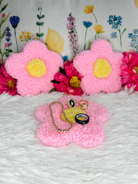 Light Pink Flower Coaster