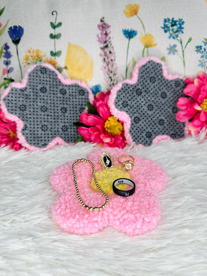 Light Pink Flower Coaster