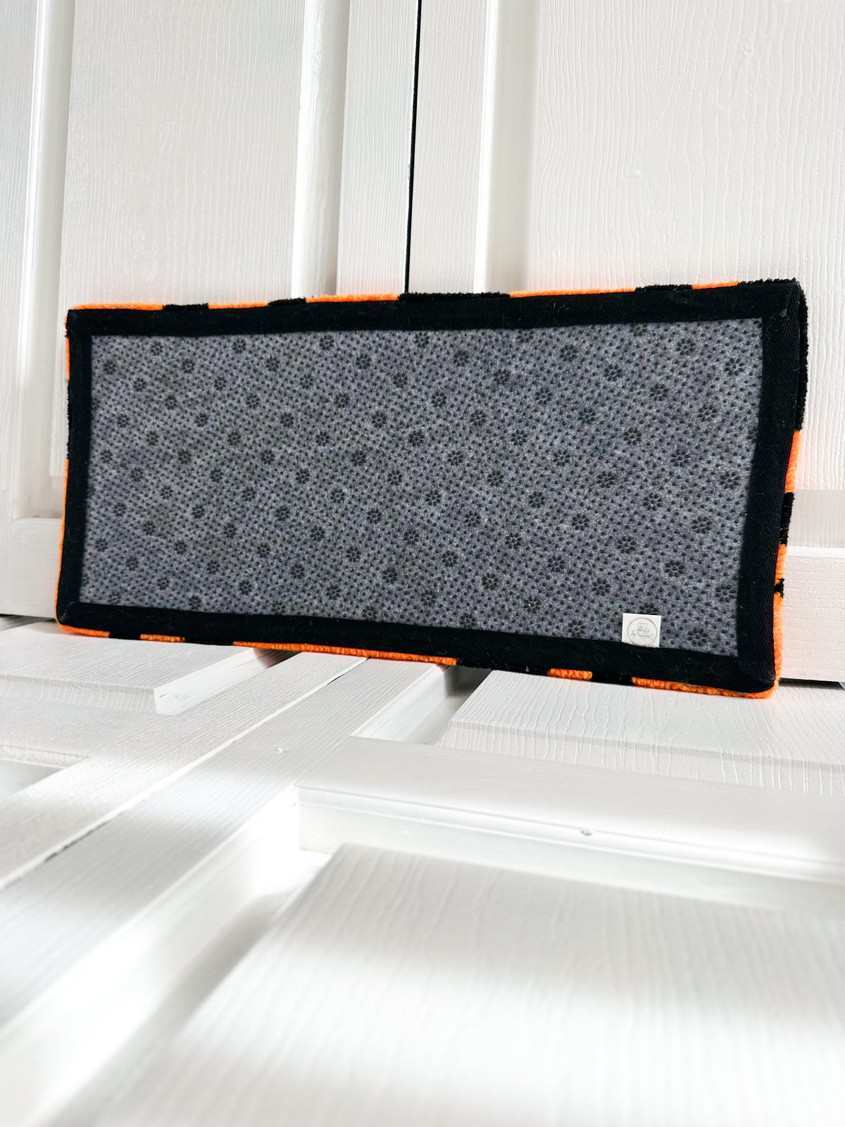 Orange & Black Keyboard Wrist Rest
