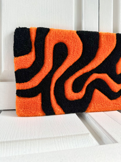 Orange & Black Keyboard Wrist Rest