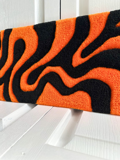 Orange & Black Keyboard Wrist Rest