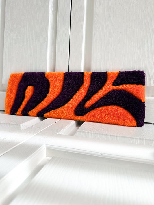 Orange & Dark Purple Keyboard Wrist Rest