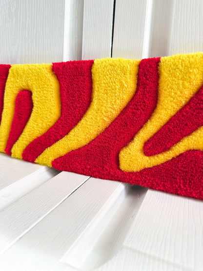 Red & Yellow Keyboard Wrist Rest