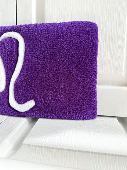 Dark Purple Leo Keyboard Wrist Rest