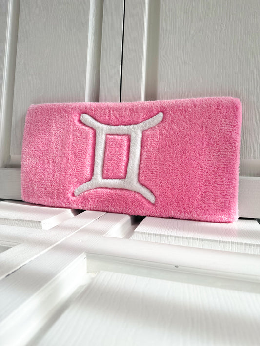 Light Pink Gemini Keyboard Wrist Rest