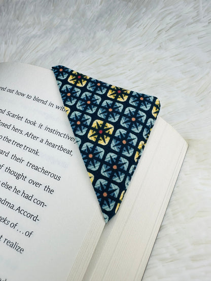Set Of 2 Midnight Stone Corner Bookmarks