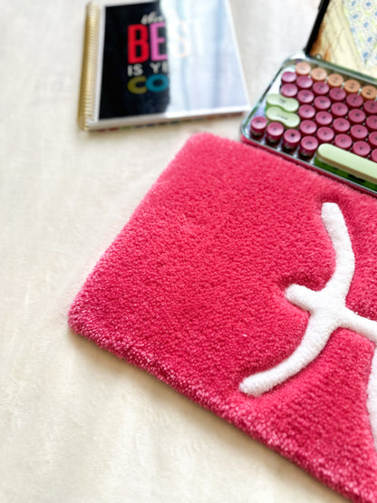 Pink Pisces Keyboard Rug Mat