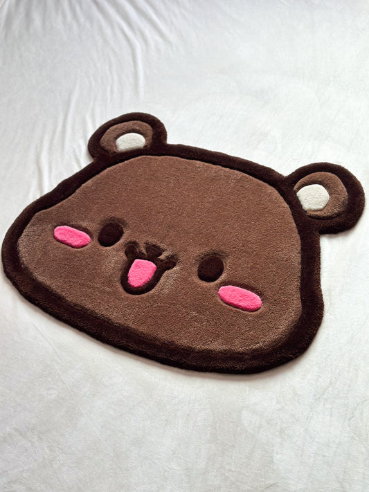 Cute Brown Bear Rug