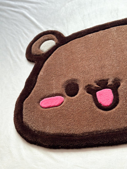 Cute Brown Bear Rug
