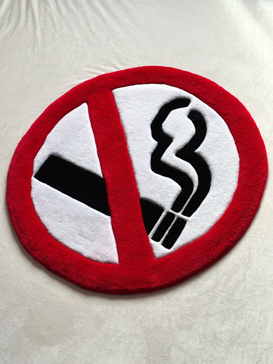No Smoking Rug