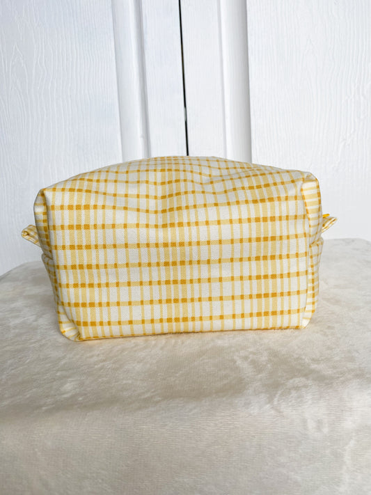 Golden Sunshine Makeup Box Pouch