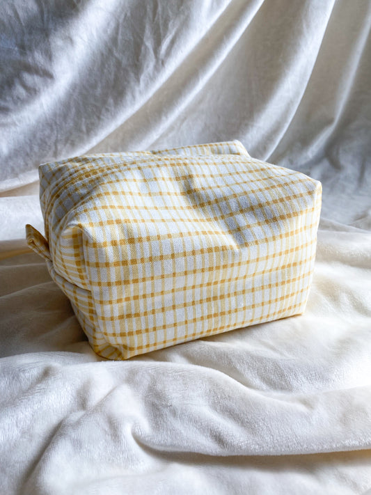 Golden Sunshine Makeup Box Pouch