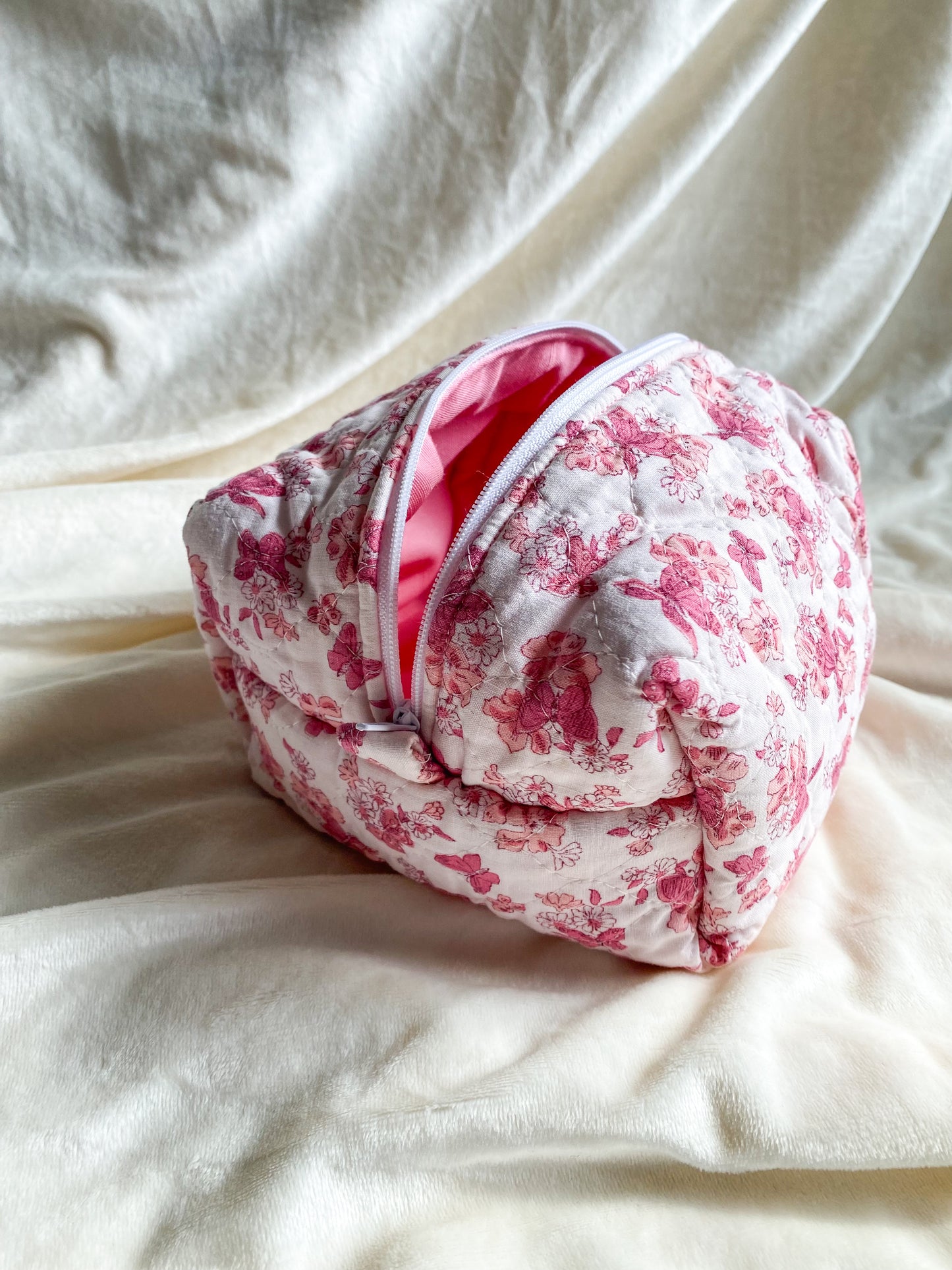 Butterfly Bloom Makeup Box Pouch