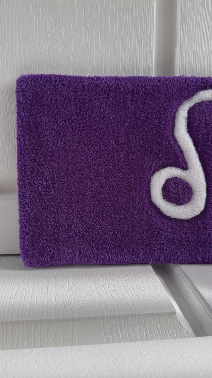 Dark Purple Leo Keyboard Wrist Rest