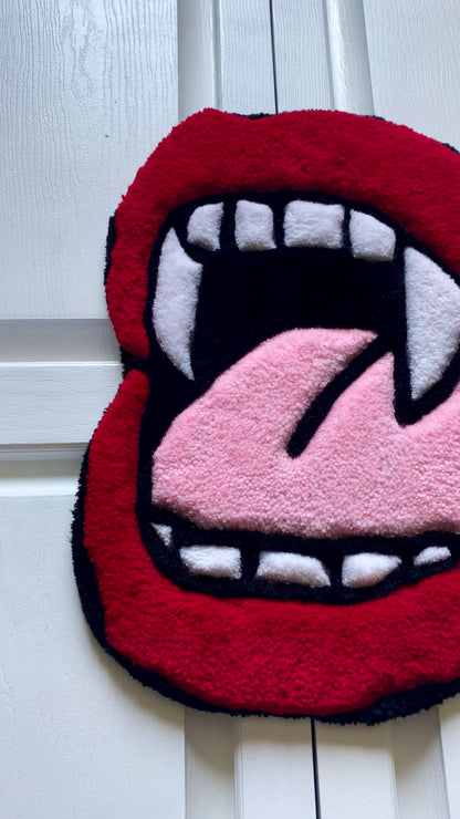 Vampire Mouth Wall Hanging
