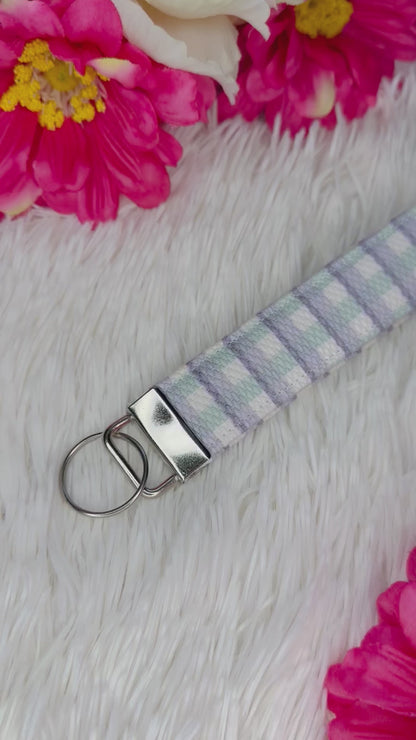Minted Lavender Wristlet