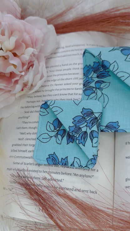 Set Of 2 Seaside Bloom Corner Bookmarks